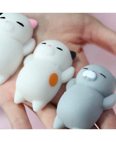 4Pcs Squishy Toys Party Favors Mochi Squishies Mini Squeeze Funny Toy Soft Stress and Anxiety Relief Toys for Kids/Adults Ran...