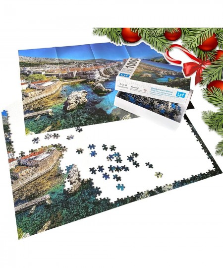 Jigsaw Puzzle 1000 Piece - Mediterranean Marvel Puzzle Series 01 Dubrovnik Croatia Premium Quality Puzzles for Adults 1000 Pi...