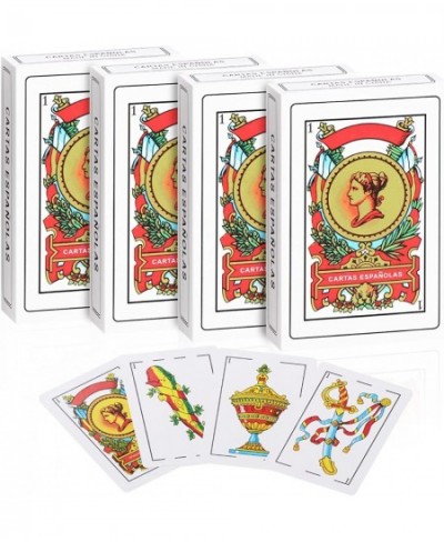 4 Decks Spanish Playing Cards Barajas Españolas Originales Cartas Españolas Originales Briscas Cards Puerto Rico Mexican Play...