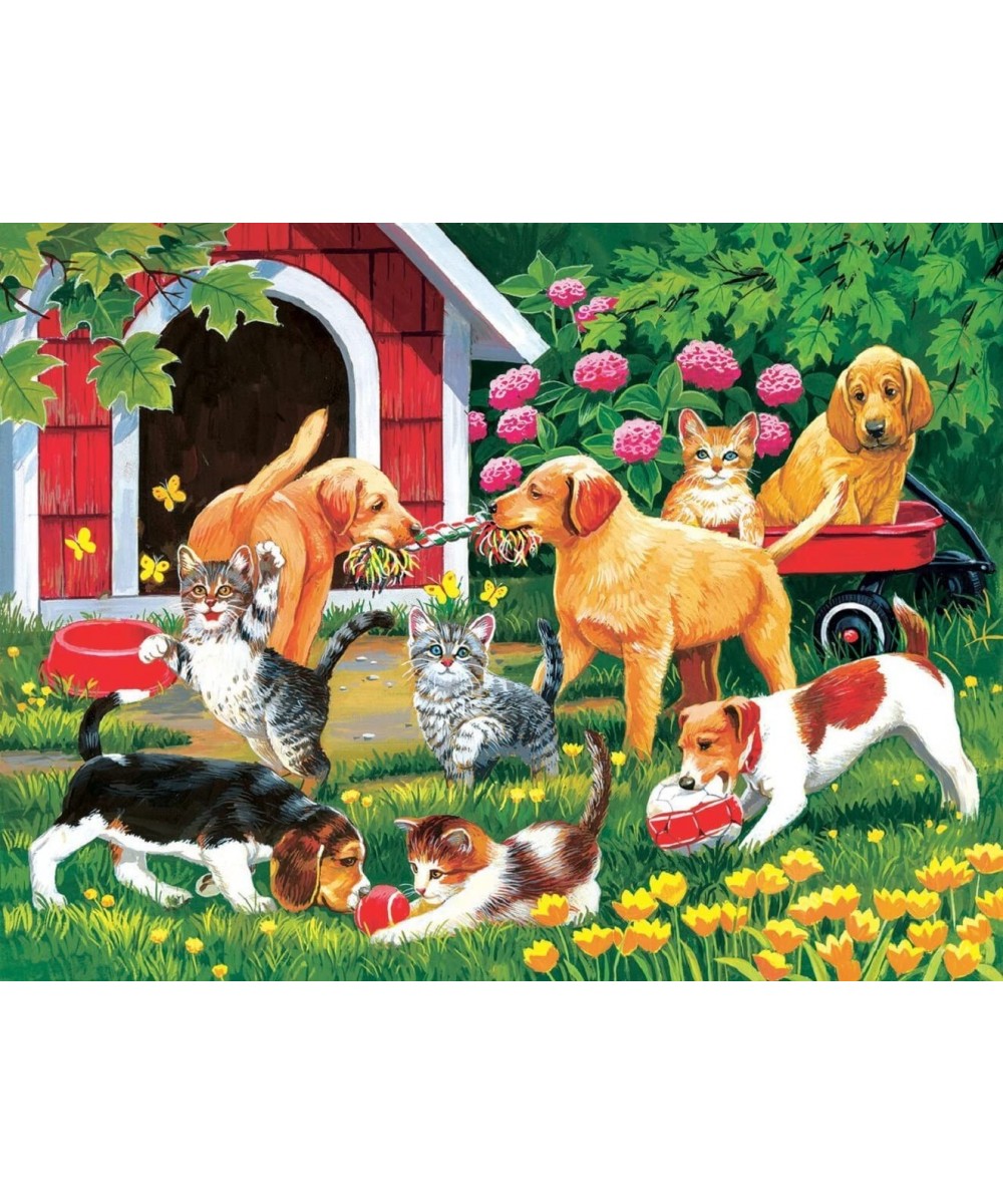 Who's Winning? 300 Piece Cats Jigsaw Puzzle $22.41 - Jigsaw Puzzles