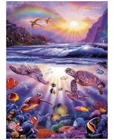 - Turtle Bay - 1000 Piece Jigsaw Puzzle Multicolor 26.75"L X 19.75"W $19.96 - Jigsaw Puzzles