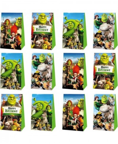 12 Pack Shrek Party Favor Gift Bags for Shrek Movie Theme Party Decorations Shrek Birthday Party Supplies for Kids $25.50 - K...