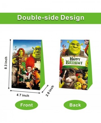 12 Pack Shrek Party Favor Gift Bags for Shrek Movie Theme Party Decorations Shrek Birthday Party Supplies for Kids $25.50 - K...