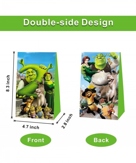 12 Pack Shrek Party Favor Gift Bags for Shrek Movie Theme Party Decorations Shrek Birthday Party Supplies for Kids $25.50 - K...