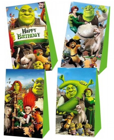 12 Pack Shrek Party Favor Gift Bags for Shrek Movie Theme Party Decorations Shrek Birthday Party Supplies for Kids $25.50 - K...