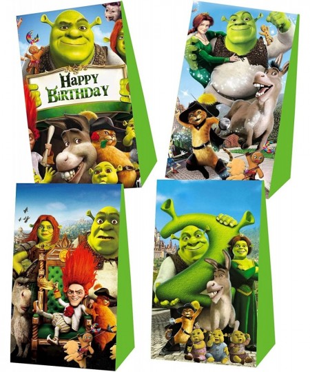 12 Pack Shrek Party Favor Gift Bags for Shrek Movie Theme Party Decorations Shrek Birthday Party Supplies for Kids $25.50 - K...