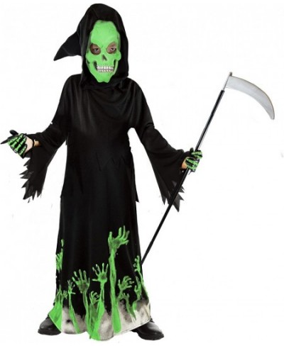 Kids Grim Reaper Glow in the Dark Deluxe Phantom Costume $42.57 - Kids' Costumes