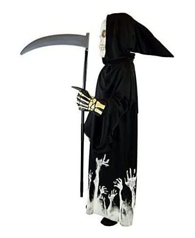 Kids Grim Reaper Glow in the Dark Deluxe Phantom Costume $42.57 - Kids' Costumes