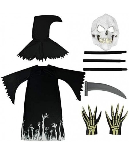 Kids Grim Reaper Glow in the Dark Deluxe Phantom Costume $42.57 - Kids' Costumes