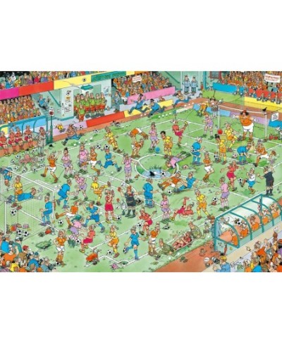 Jumbo Jan Van Haasteren - World Champion Women's Soccer Jigsaw Puzzles for Adults 1 000 Piece $46.45 - Jigsaw Puzzles