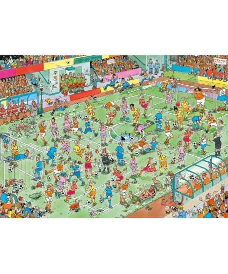 Jumbo Jan Van Haasteren - World Champion Women's Soccer Jigsaw Puzzles for Adults 1 000 Piece $46.45 - Jigsaw Puzzles