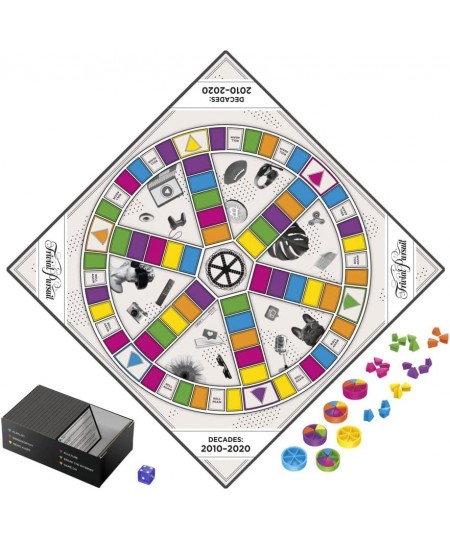 Trivial Pursuit Decades 2010 to 2020 Board Game for Adults and Teens Pop Culture Trivia Game Ages 16 and Up $85.12 - Board Games