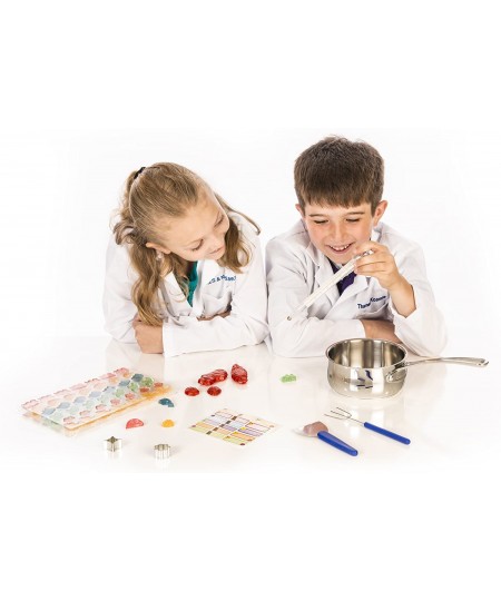 Candy Chemistry | Science Kit | Rock Candy Chocolates Gummy Bears Wintergreen Candies | 48 Page Full-Color Manual | Ages 10+ ...