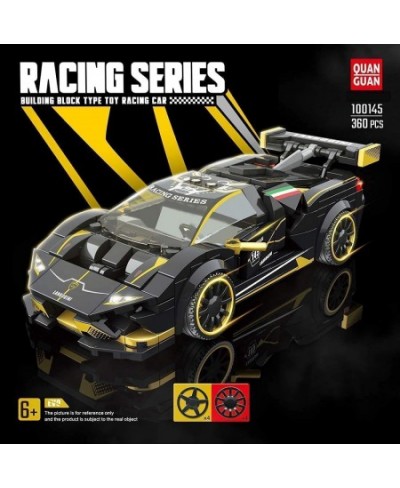 Technik Racing Car Building Model Kit for Lambo Speed Champions EVO Racing Car 360pcs Sports Car Building Set Assembling Educ...