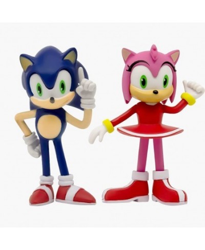 Sonic The Hedgehog Toys 2.4'' Small Sonic The Hedgehog Action Figures Sonic Toy Cake Toppers Perfect Kids Gifts. 6pcs $32.94 ...