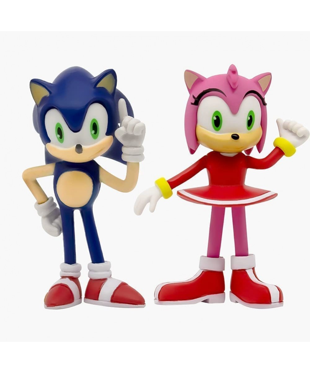 Sonic The Hedgehog Toys 2.4'' Small Sonic The Hedgehog Action Figures 