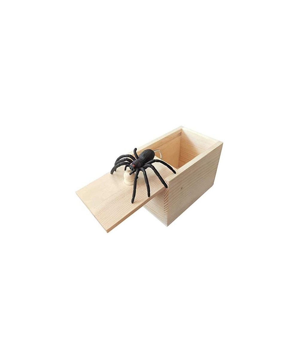 Spider Prank Scare Box Wooden Surprise Box Gag Gift & Practical Joke Toys Tricky Gifts for Colleagues Or Friends $19.41 - Gag...