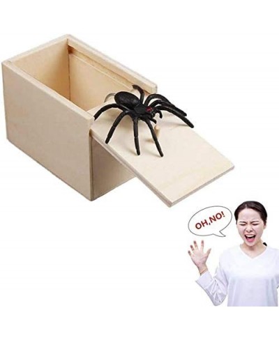 Spider Prank Scare Box Wooden Surprise Box Gag Gift & Practical Joke Toys Tricky Gifts for Colleagues Or Friends $19.41 - Gag...