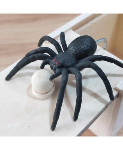 Spider Prank Scare Box Wooden Surprise Box Gag Gift & Practical Joke Toys Tricky Gifts for Colleagues Or Friends $19.41 - Gag...