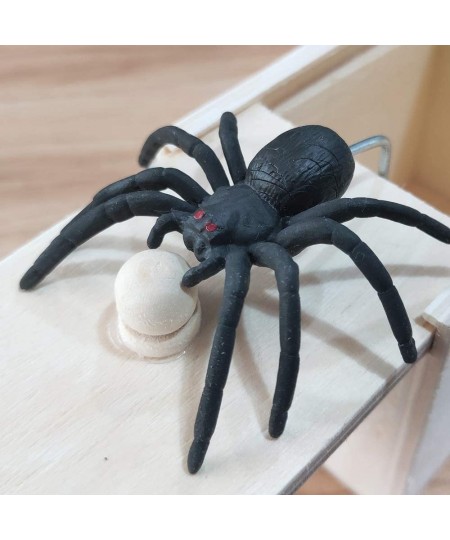 Spider Prank Scare Box Wooden Surprise Box Gag Gift & Practical Joke Toys Tricky Gifts for Colleagues Or Friends $19.41 - Gag...