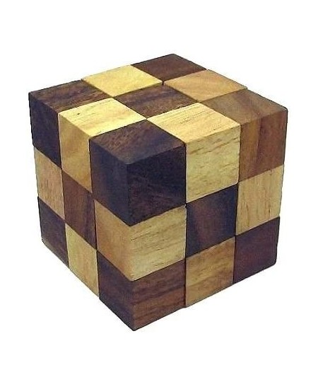 6 Wooden Puzzle Gift Set in A Wood Box - 3D Unique IQ Puzzles $52.03 - Brain Teaser Puzzles