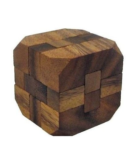 6 Wooden Puzzle Gift Set in A Wood Box - 3D Unique IQ Puzzles $52.03 - Brain Teaser Puzzles