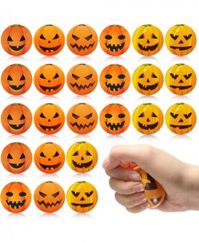 Halloween Pumpkin Stress Balls Stress Relief Balls Soft PU Squeeze Ball Teenager Party Favors for Adults Hand Wrist Finger Ex...