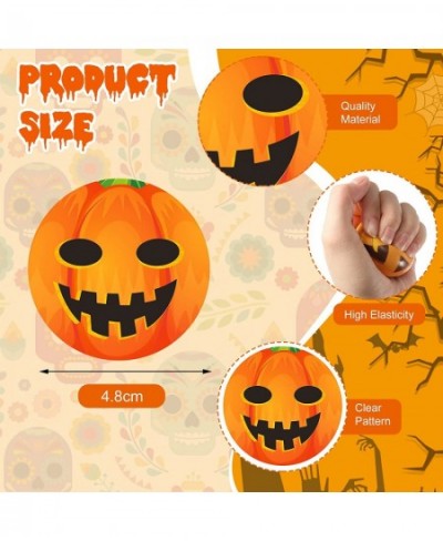 Halloween Pumpkin Stress Balls Stress Relief Balls Soft PU Squeeze Ball Teenager Party Favors for Adults Hand Wrist Finger Ex...