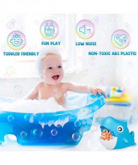 Shark Bubble Machine Automatic Bubble Blower with Bubble Solution 3000+ Bubbles Summer Outside Bubble Toys for Kids Toddlers ...