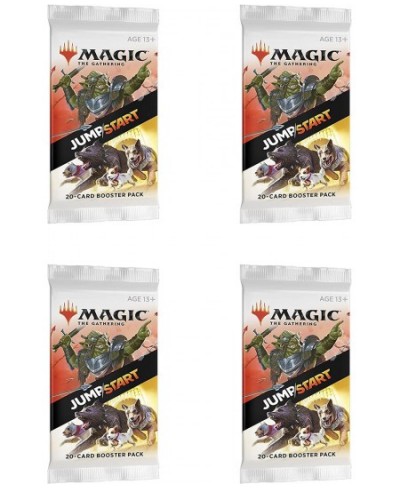 4 Packs Magic: The Gathering Draft Booster Pack Lot MTG Jumpstart $55.65 - Card Games