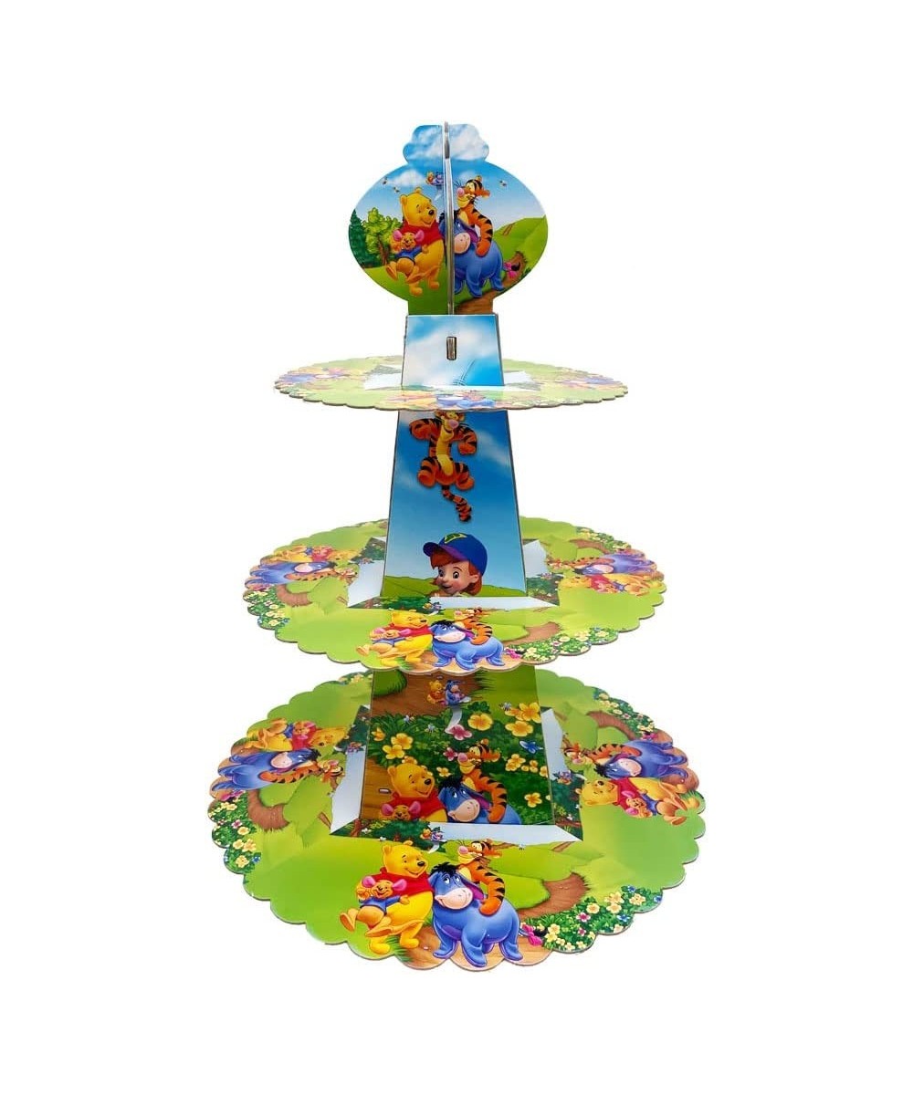 Winnie Pooh Cupcake Stand Winnie Pooh Themed Birthday Party Centerpiece for Winnie Pooh Party Decorations Supplies $19.56 - K...