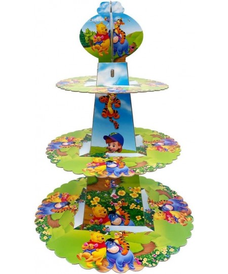 Winnie Pooh Cupcake Stand Winnie Pooh Themed Birthday Party Centerpiece for Winnie Pooh Party Decorations Supplies $19.56 - K...