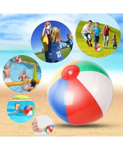 Beach Balls Bulk Inflatable Beach Ball for Kids Pool Party Favors Summer Water Toy Fun Play Outdoor Games Activities - Classi...