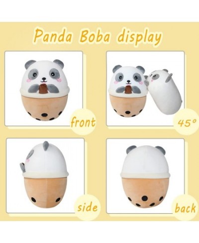 Panda Boba Plush 10 inch Bubble Tea Stuffed Animal Soft Kawaii Plushie Toy $28.89 - Stuffed Animals & Teddy Bears