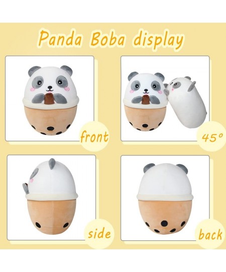 Panda Boba Plush 10 inch Bubble Tea Stuffed Animal Soft Kawaii Plushie Toy $28.89 - Stuffed Animals & Teddy Bears