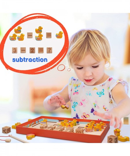 Math Number Addition& Subtraction Game Counting Puzzles Preschool Educational Montessori Kindergarten Sorting Toys Learning A...