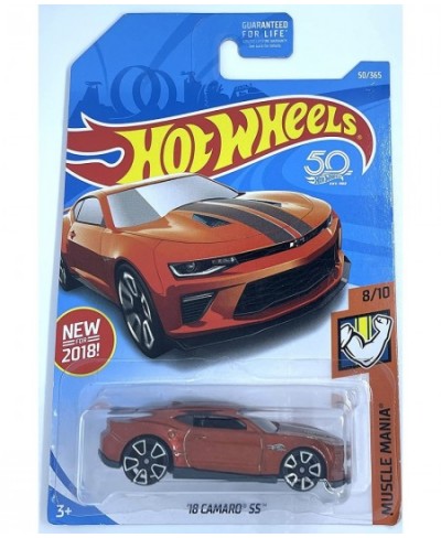 18 Camaro SS - Muscle Mania 8/10 [Burnt Orange] 50/365 $24.72 - Kids' Play Cars & Race Cars