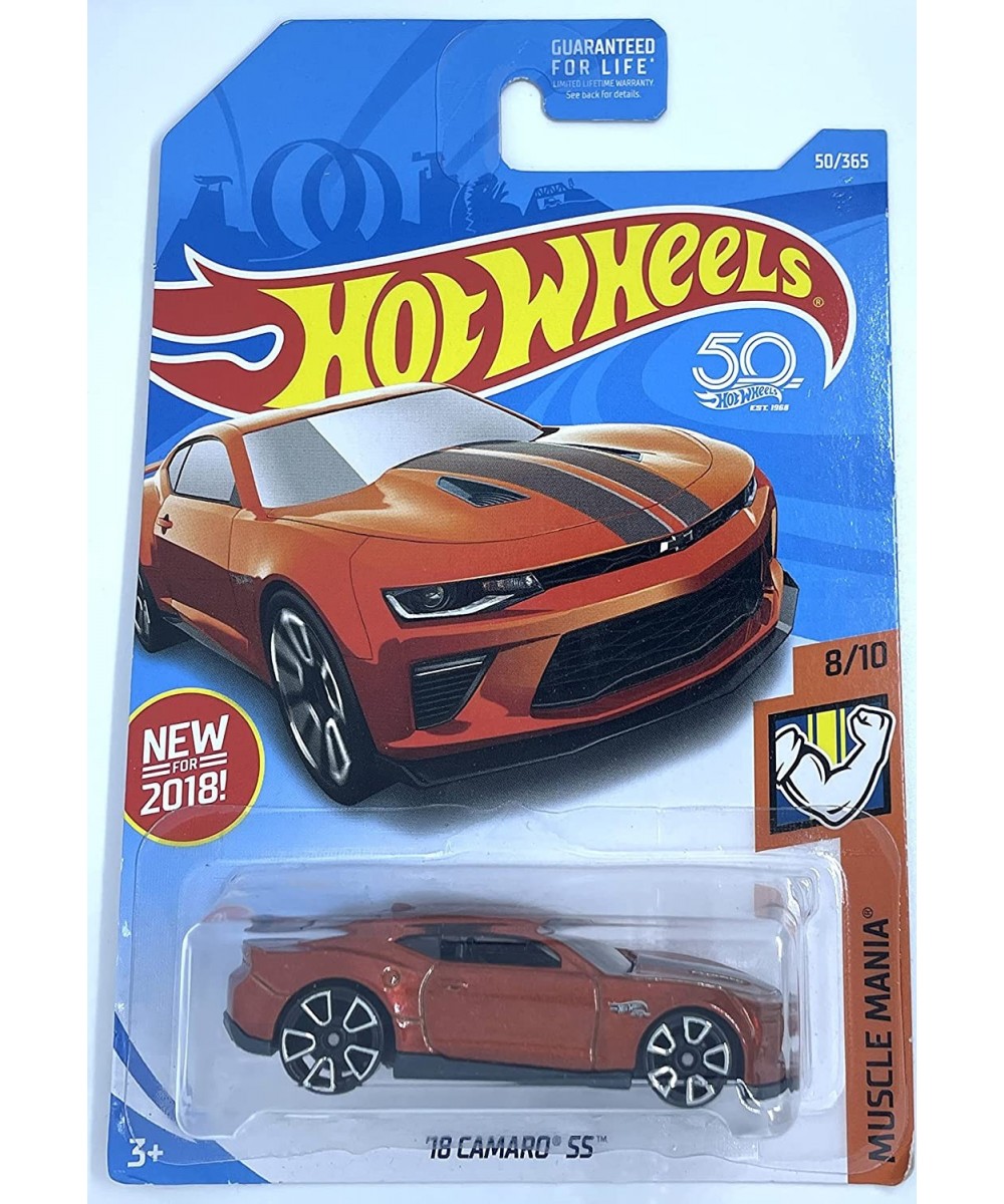 18 Camaro SS - Muscle Mania 8/10 [Burnt Orange] 50/365 $24.72 - Kids' Play Cars & Race Cars