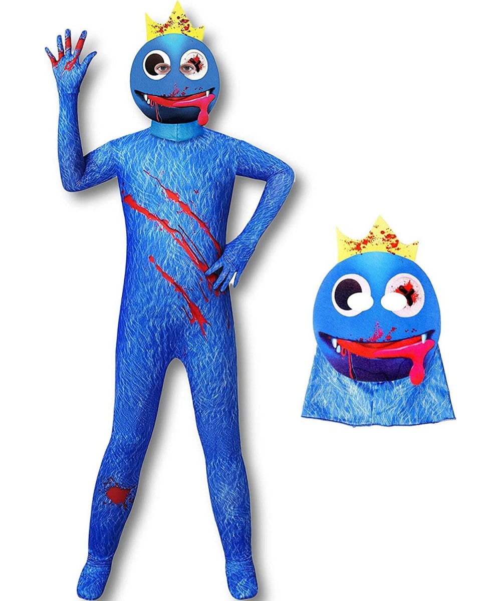 Friend Costume for Kids Blue Friends Jumpsuits Blue Monster Cosplay Horror Game Halloween Outfit for Girl Boy $49.90 - Kids' ...