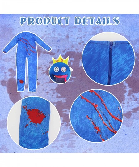 Friend Costume for Kids Blue Friends Jumpsuits Blue Monster Cosplay Horror Game Halloween Outfit for Girl Boy $49.90 - Kids' ...