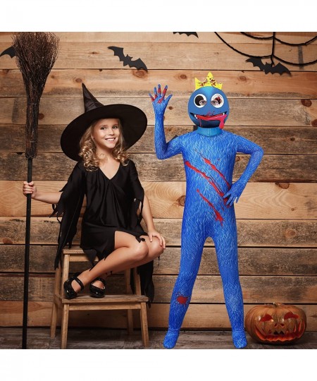 Friend Costume for Kids Blue Friends Jumpsuits Blue Monster Cosplay Horror Game Halloween Outfit for Girl Boy $49.90 - Kids' ...