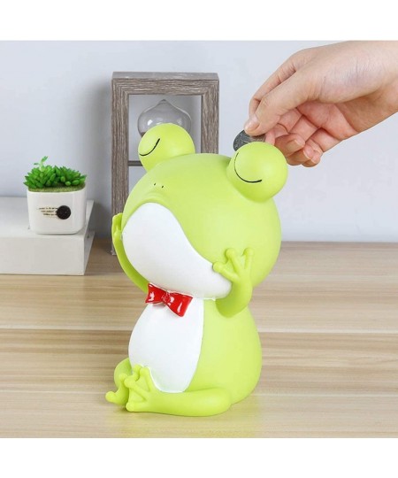 Children's Piggy Bank Frog Piggy Bank Anti-Fall Gift Table Decoration for Boys and Girls for Living Room Bedroom Office Meeti...