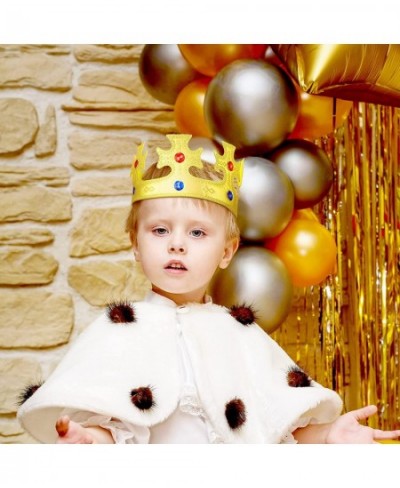 8 Pcs King Crown for Kids Fabric King Crown Hat Gold King Crowns for Boys Children Kids Baby Birthday Costume $35.37 - Kids' ...