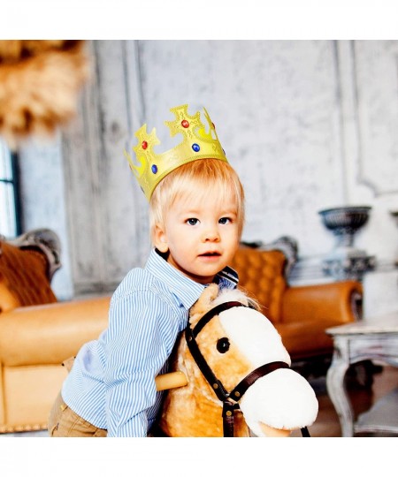 8 Pcs King Crown for Kids Fabric King Crown Hat Gold King Crowns for Boys Children Kids Baby Birthday Costume $35.37 - Kids' ...