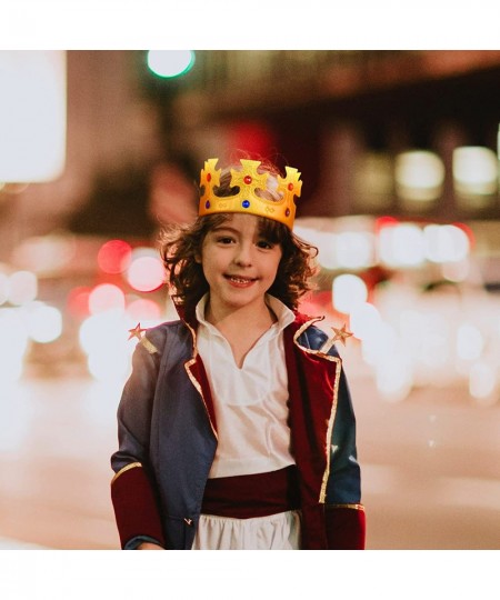 8 Pcs King Crown for Kids Fabric King Crown Hat Gold King Crowns for Boys Children Kids Baby Birthday Costume $35.37 - Kids' ...