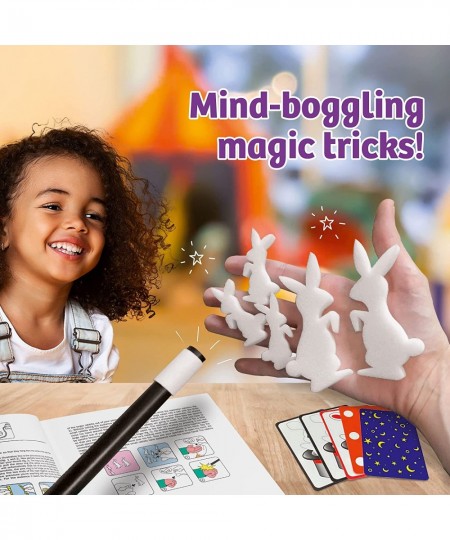 Magic Hat with 35 Tricks | 24-Page Illustrated Instruction in Full Color | for Magicians Ages 6+ $56.81 - Magic Kits & Access...