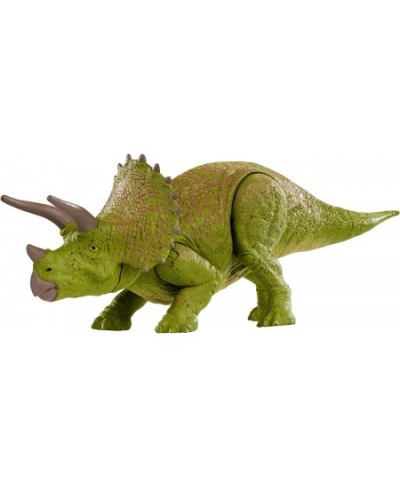 JURASSIC WORLD BATTLE DAMAGE Triceratops $64.17 - Kids' Play Dinosaur & Prehistoric Creature Figures