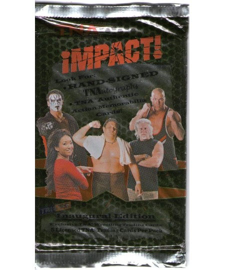 TNA Impact Inaugural Edition Trading Card Pack $15.40 - Trading Cards & Accessories