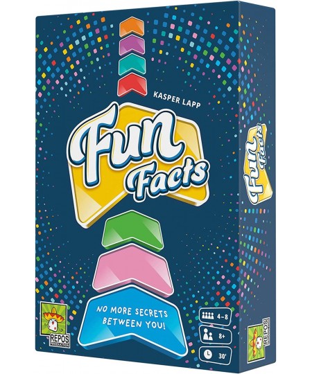 Fun Facts Party Game | Cooperative Trivia Strategy Fun Family Game| Ages 8+ | 4-8 Players | Average Playtime 30 Minutes | Mad...