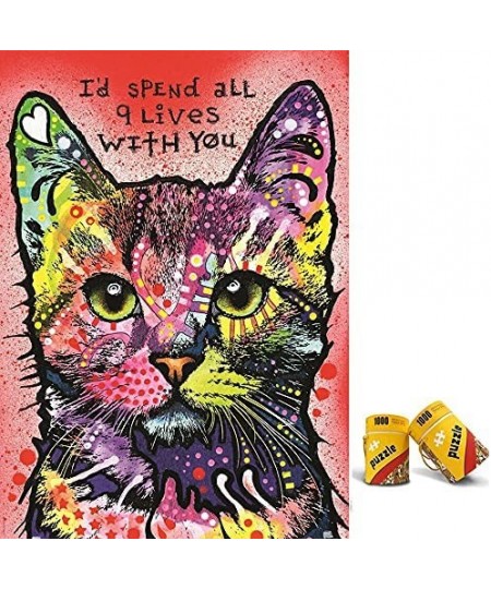 Jigsaw Puzzle 1000 Pieces cat Pure Wood Made Adult Puzzle Kids $15.78 - Jigsaw Puzzles